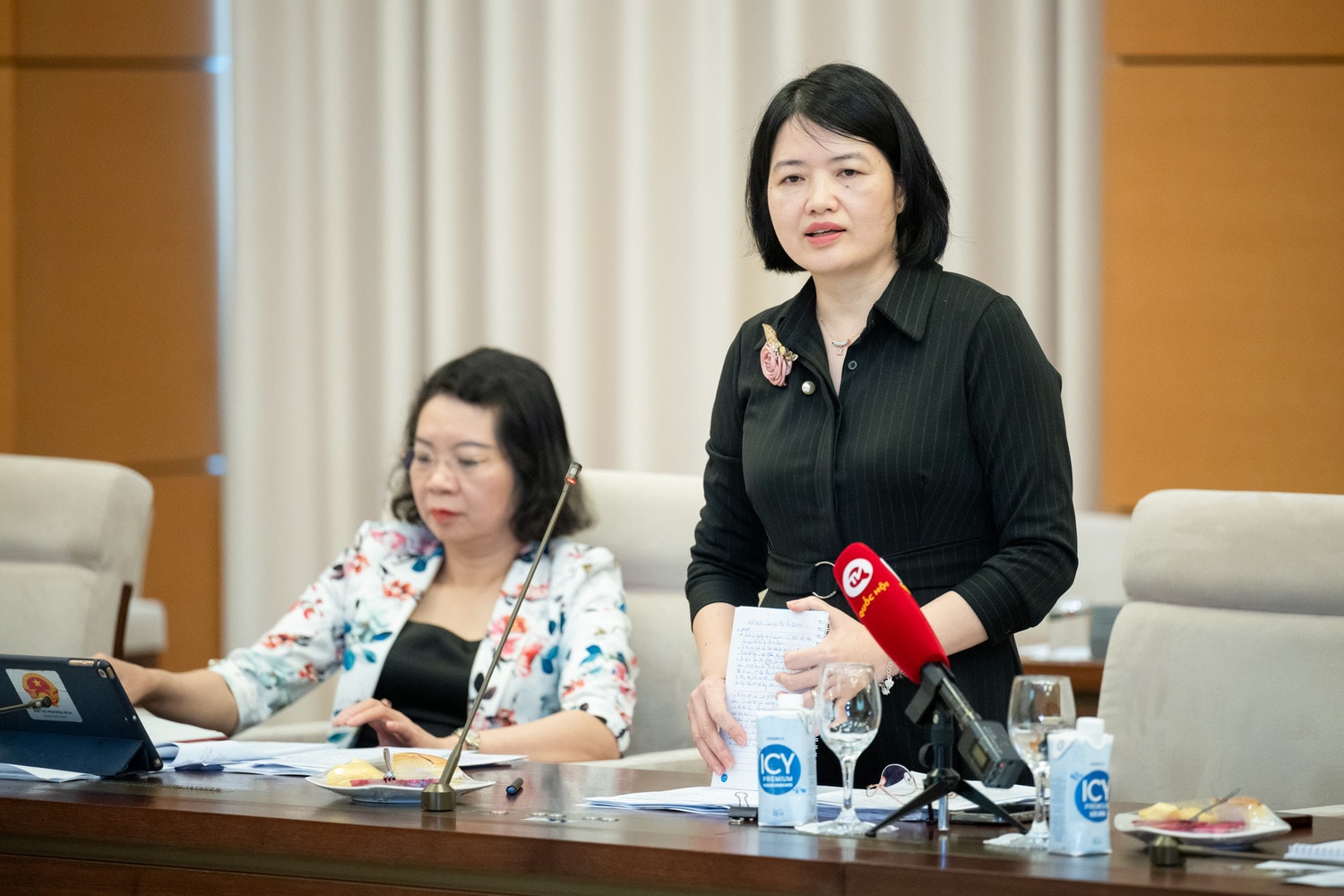 Phó Chủ tịch Quốc hội Nguyễn Khắc Định chủ trì làm việc với 3 Bộ về thực hiện pháp luật về đơn vị sự nghiệp công lập -0