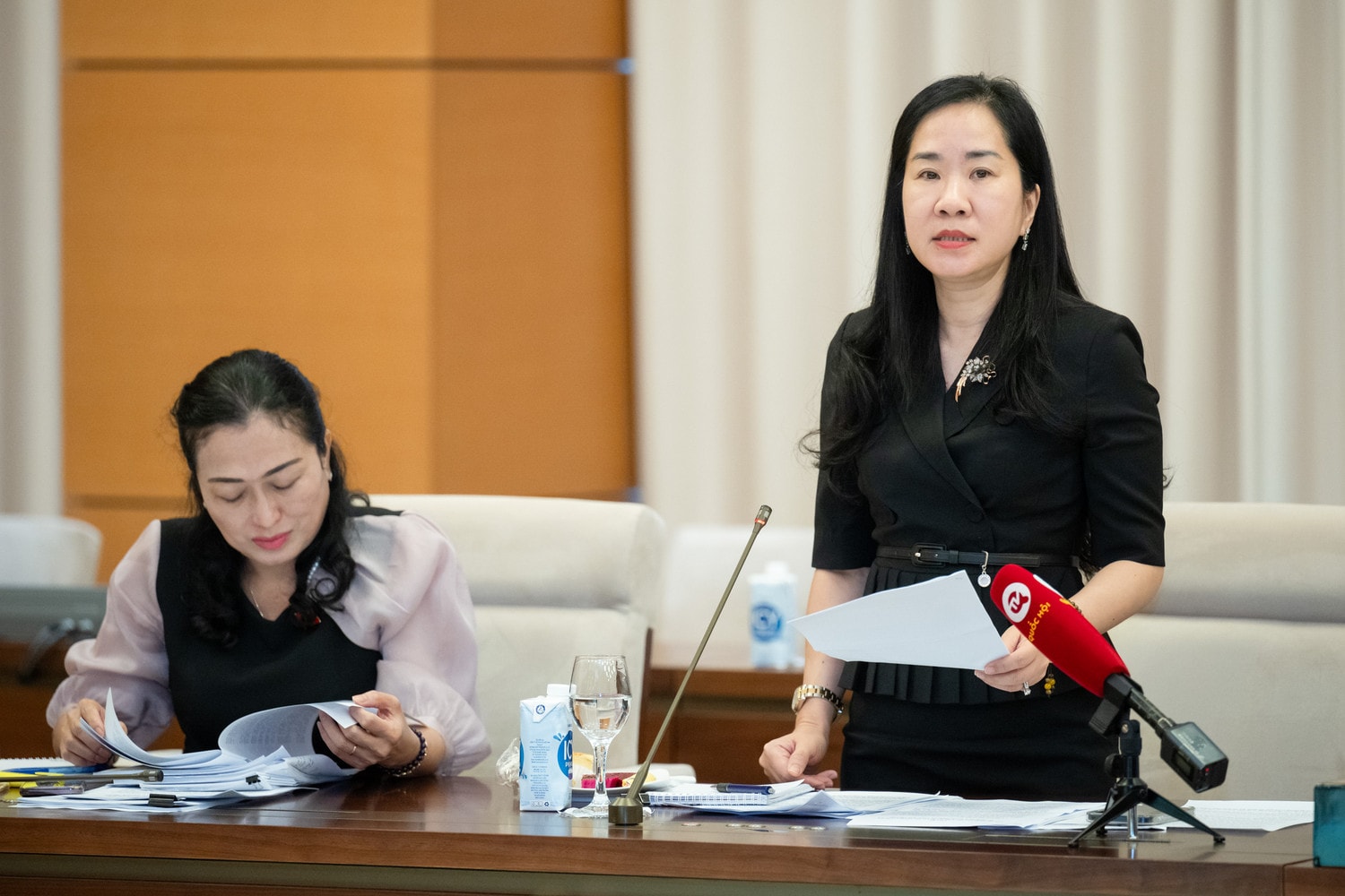 Phó Chủ tịch Quốc hội Nguyễn Khắc Định chủ trì làm việc với 3 Bộ về thực hiện pháp luật về đơn vị sự nghiệp công lập -0
