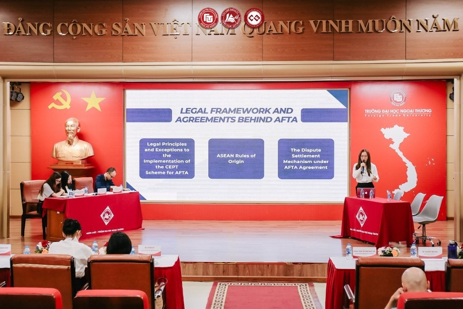 Trường Đại học Ngoại thương tổ chức Hội thảo sinh viên quốc tế năm 2024 -0