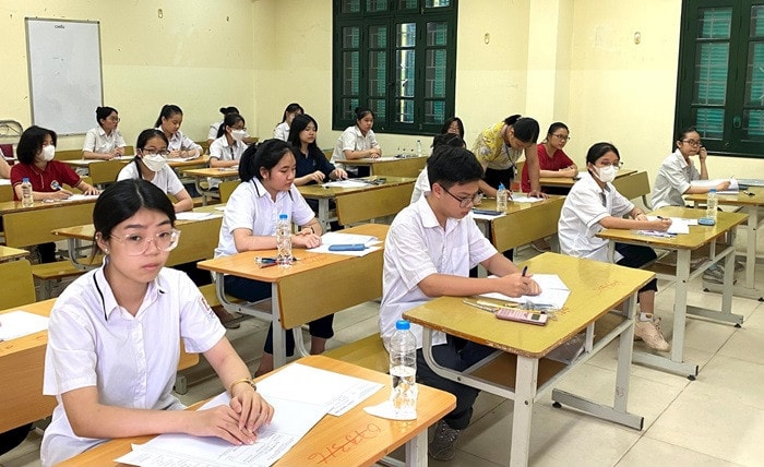 Tập huấn phòng các sự cố phát sinh trong kỳ thi tuyển sinh vào lớp 10 THPT tại Hà Nội -0