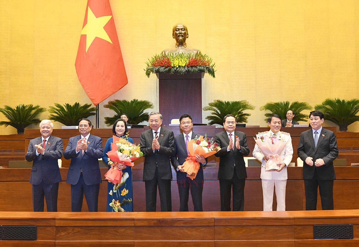Quốc hội bầu Phó Chủ tịch Quốc hội, phê chuẩn Phó Thủ tướng Chính phủ và Bộ trưởng Bộ Công an -0