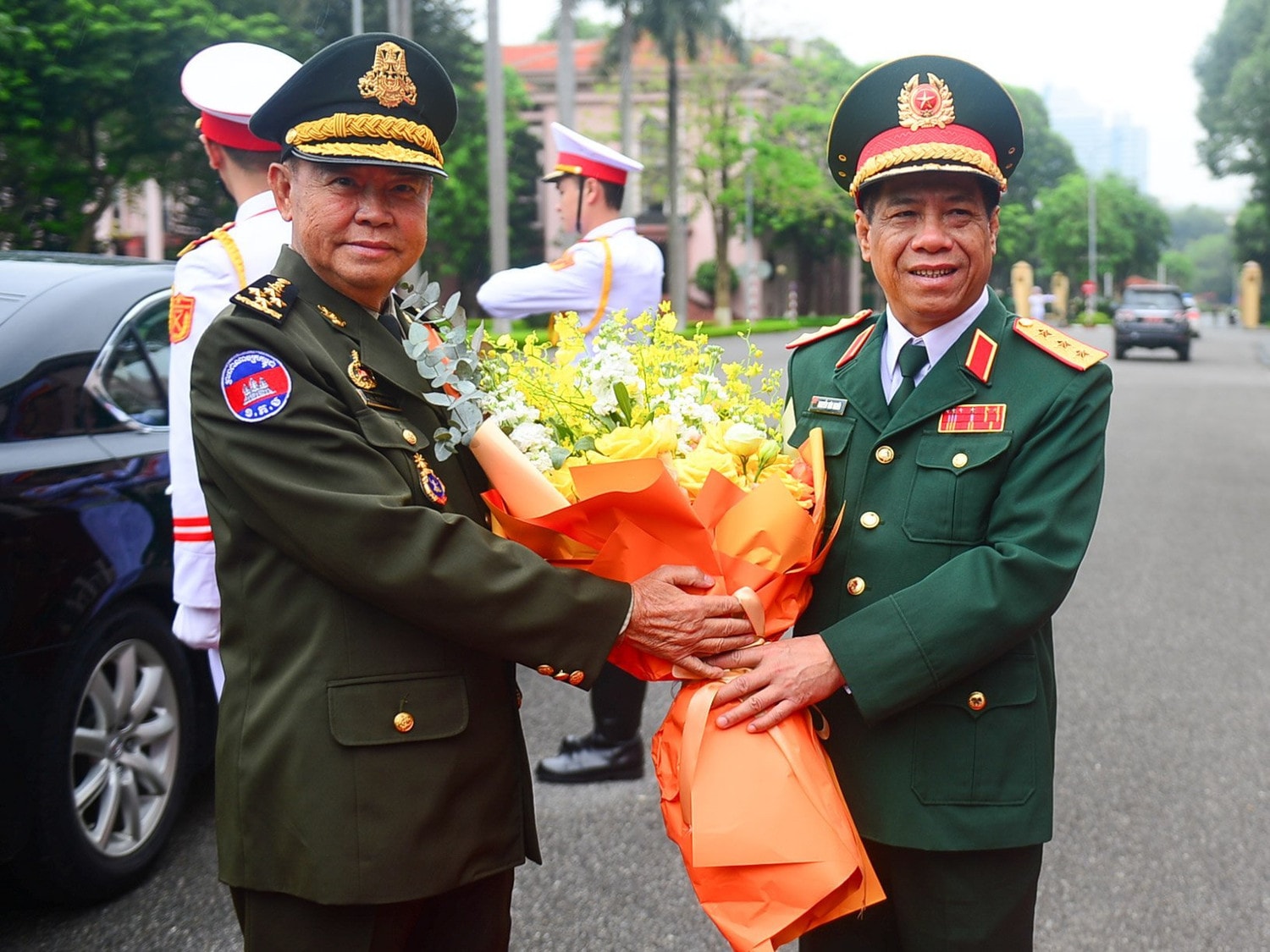 Việt Nam - Campuchia tăng cường hợp tác quân sự, quốc phòng -0