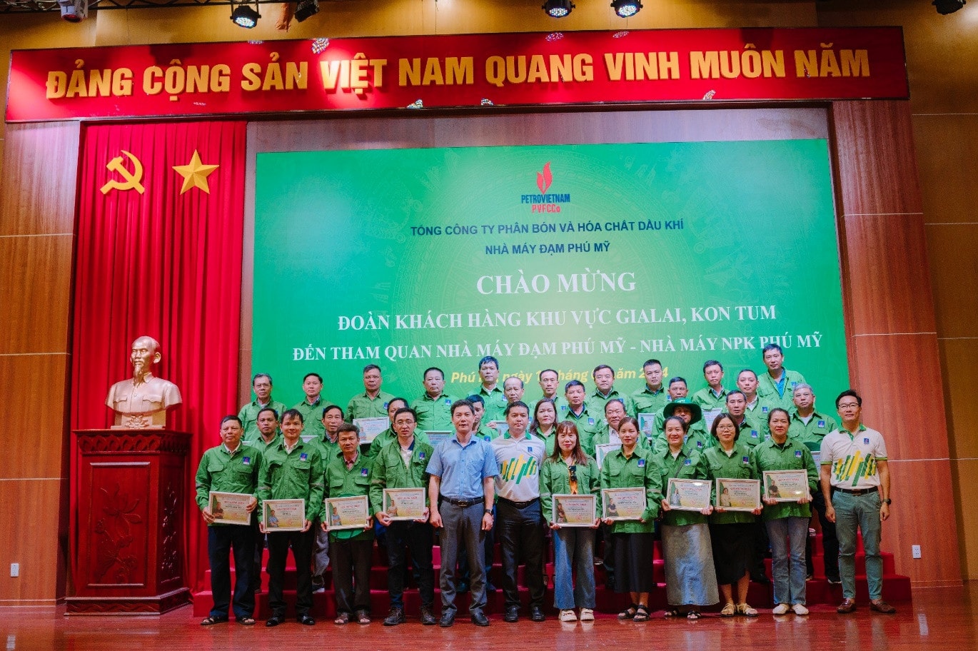 Đoàn khách hàng tiêu biểu tham quan Nhà máy Đạm Phú Mỹ: Tri ân và gắn kết -0