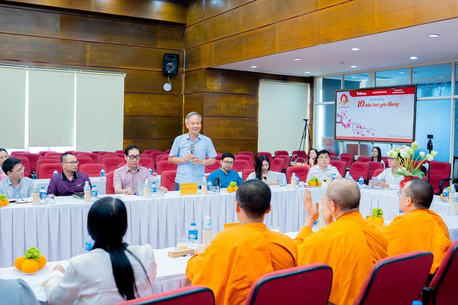 Chùa Ba Vàng tổ chức tham vấn ý kiến chuyên gia xây dựng chương trình Khóa tu mùa hè 2024 -0