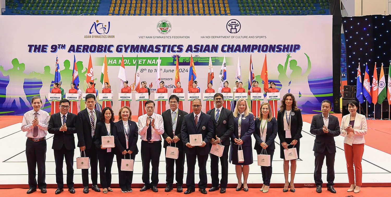 Khai mạc Giải vô địch Thể dục Aerobic châu Á lần thứ 9 -0