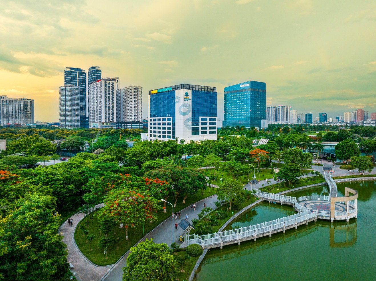 Toàn cảnh bệnh viện.