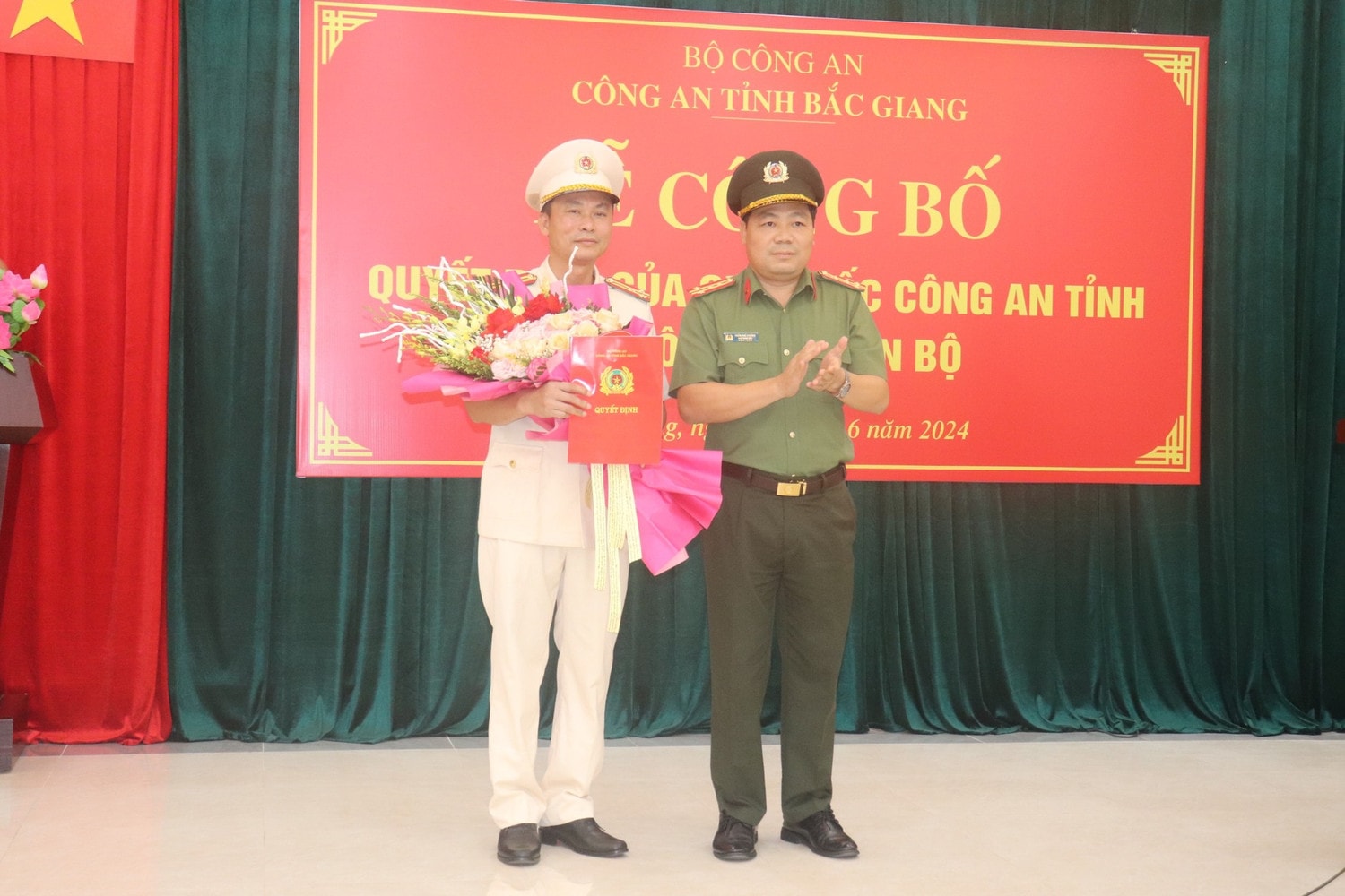 Giám đốc Công an tỉnh Bắc Giang điều động, bổ nhiệm Trưởng phòng Cảnh sát điều tra tội phạm về Kinh tế -0