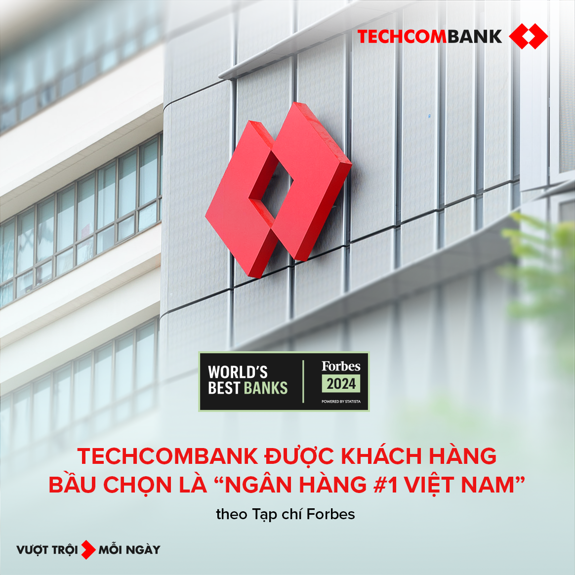 Tạp chí Forbes: Techcombank được khách hàng bầu chọn là “ngân hàng #1 Việt Nam” -0