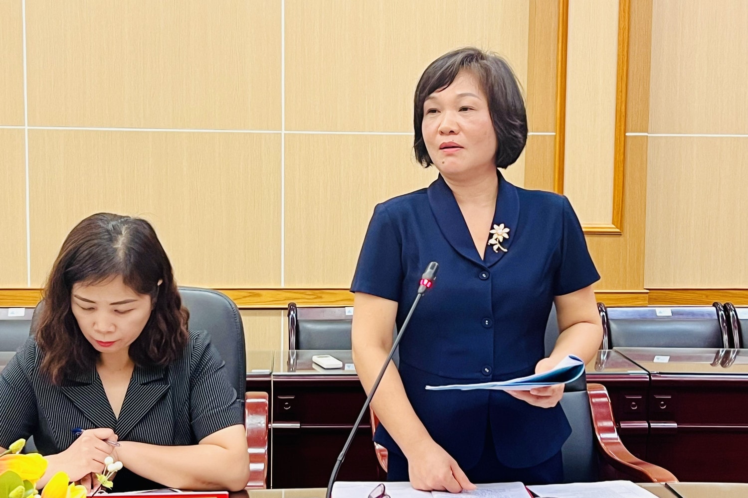 Thứ trưởng Bộ GD-ĐT Nguyễn Thị Kim Chi kiểm tra công tác chuẩn bị thi tốt nghiệp THPT tại Yên Bái -0