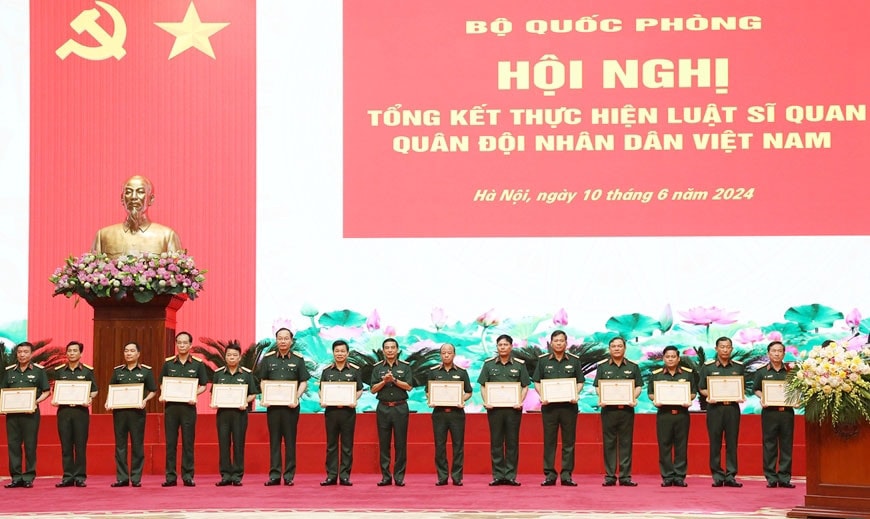 Tổng kết Luật Sĩ quan Quân đội nhân dân Việt Nam -0