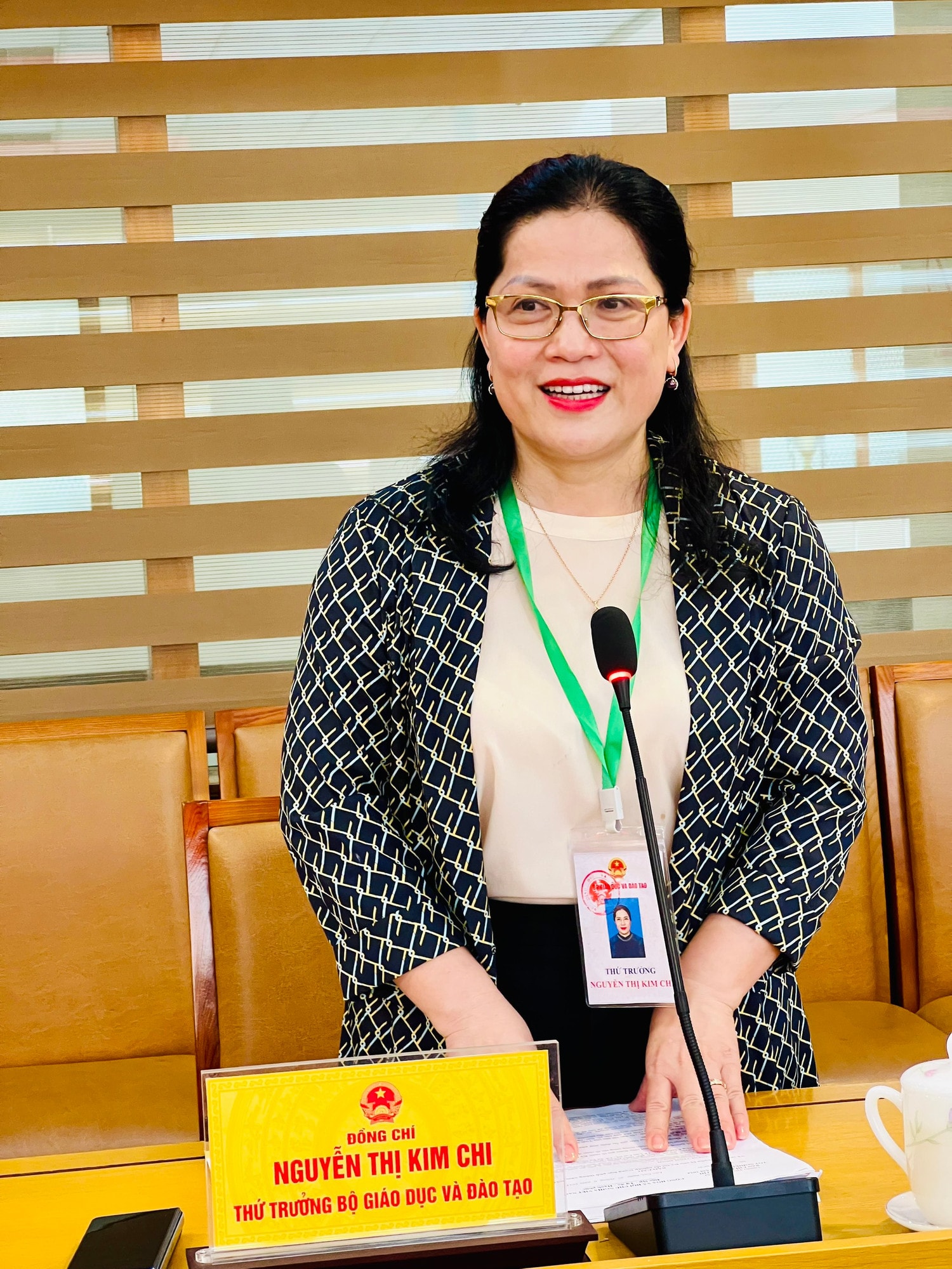 Thứ trưởng Nguyễn Thị Kim Chi kiểm tra công tác chuẩn bị thi tốt nghiệp THPT tại Lào Cai -0
