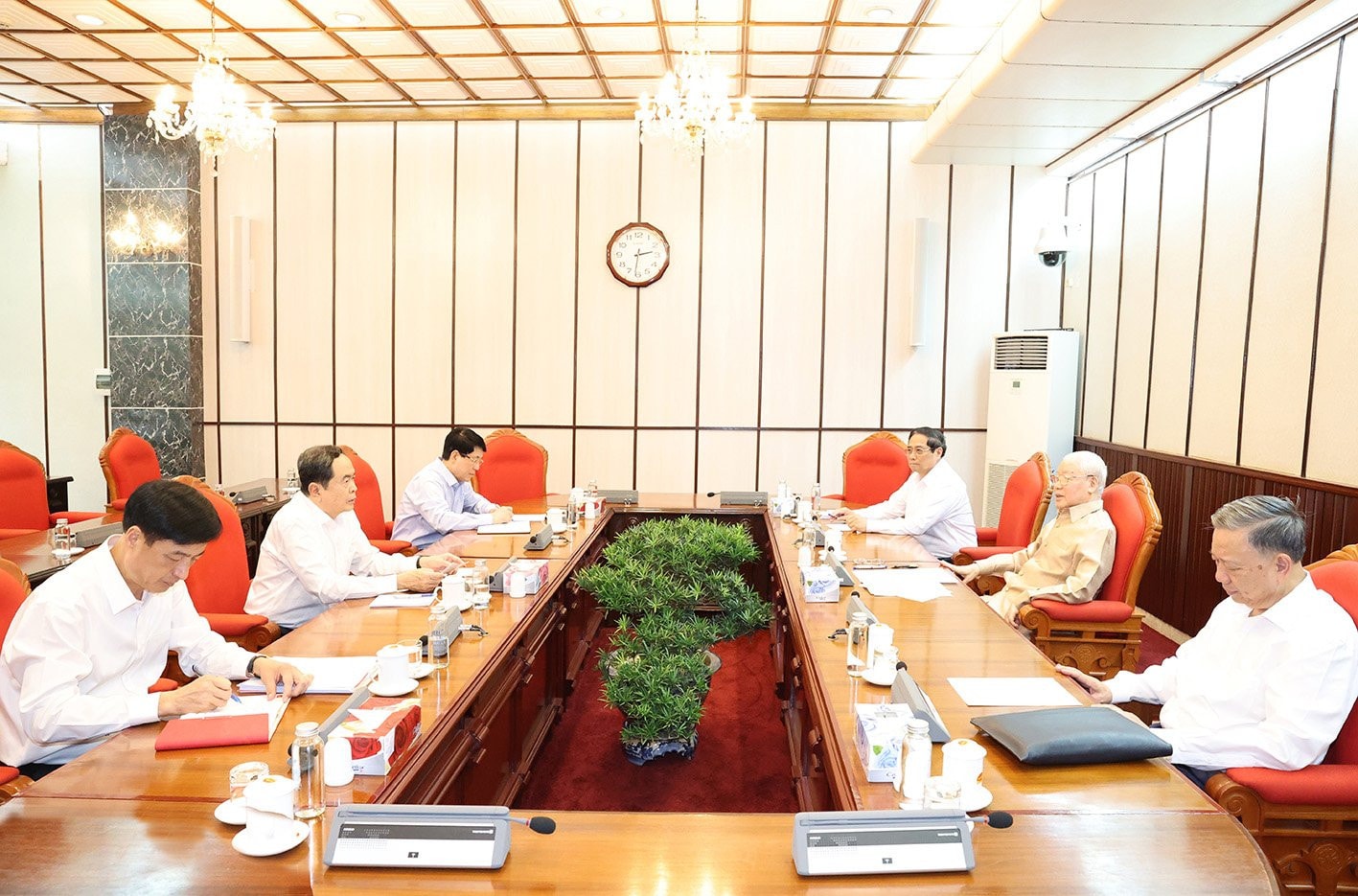 Tổng Bí thư Nguyễn Phú Trọng chủ trì cuộc họp lãnh đạo chủ chốt -0