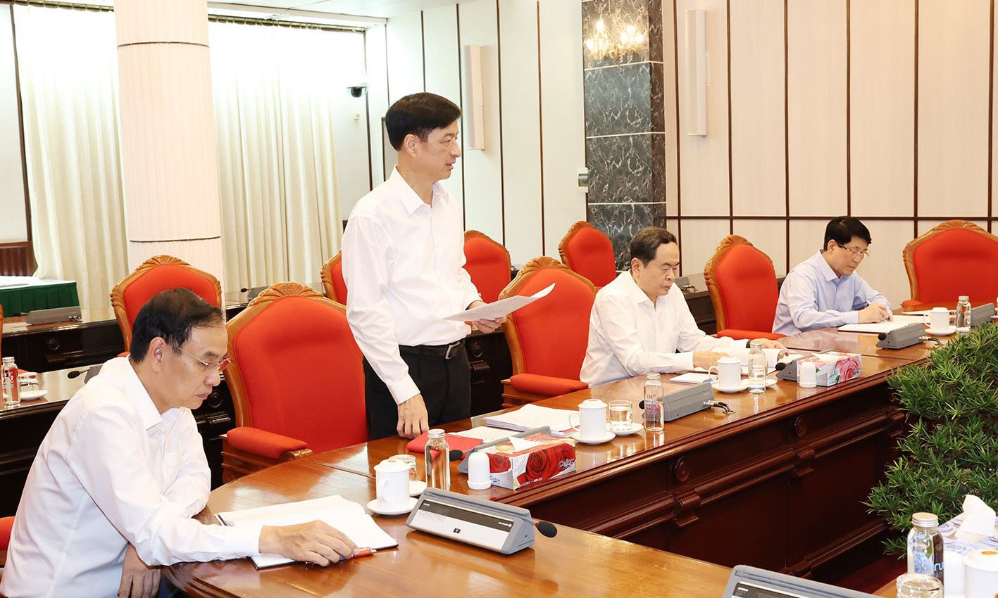 Tổng Bí thư Nguyễn Phú Trọng chủ trì cuộc họp lãnh đạo chủ chốt -0