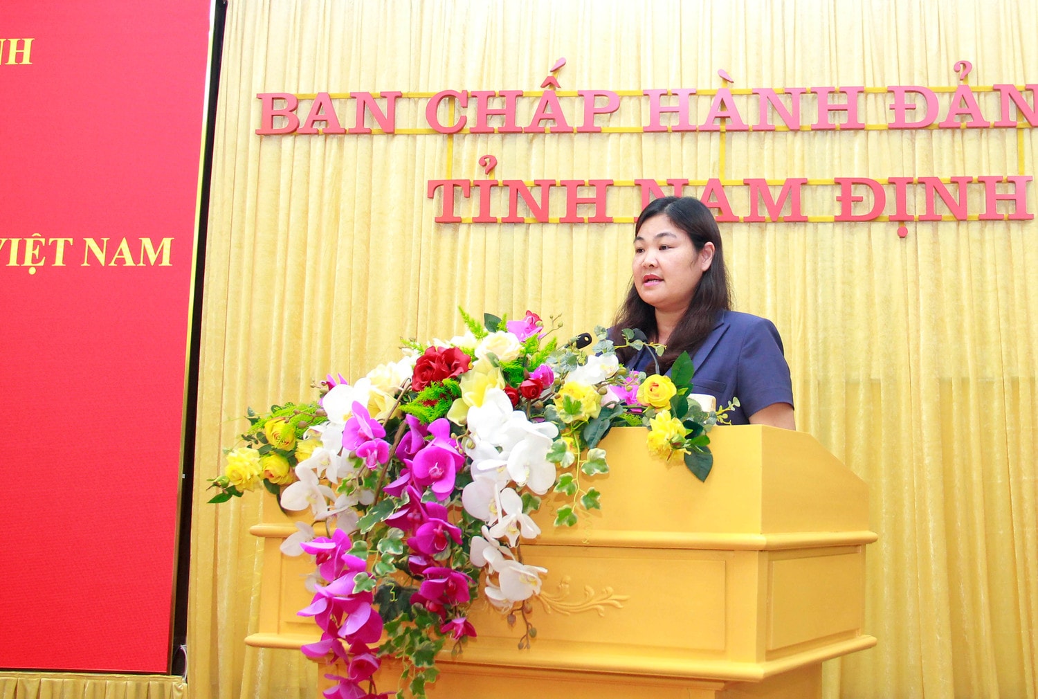 Phó Chủ tịch UBND tỉnh Hà Lan Anh thông tin nhanh tình hình kinh tế - xã hội của tỉnh 6 tháng đầu năm 2024 Sự đóng góp tích cực của các cơ quan báo chí vào thành công chung của toàn tỉnh Nam Định -0