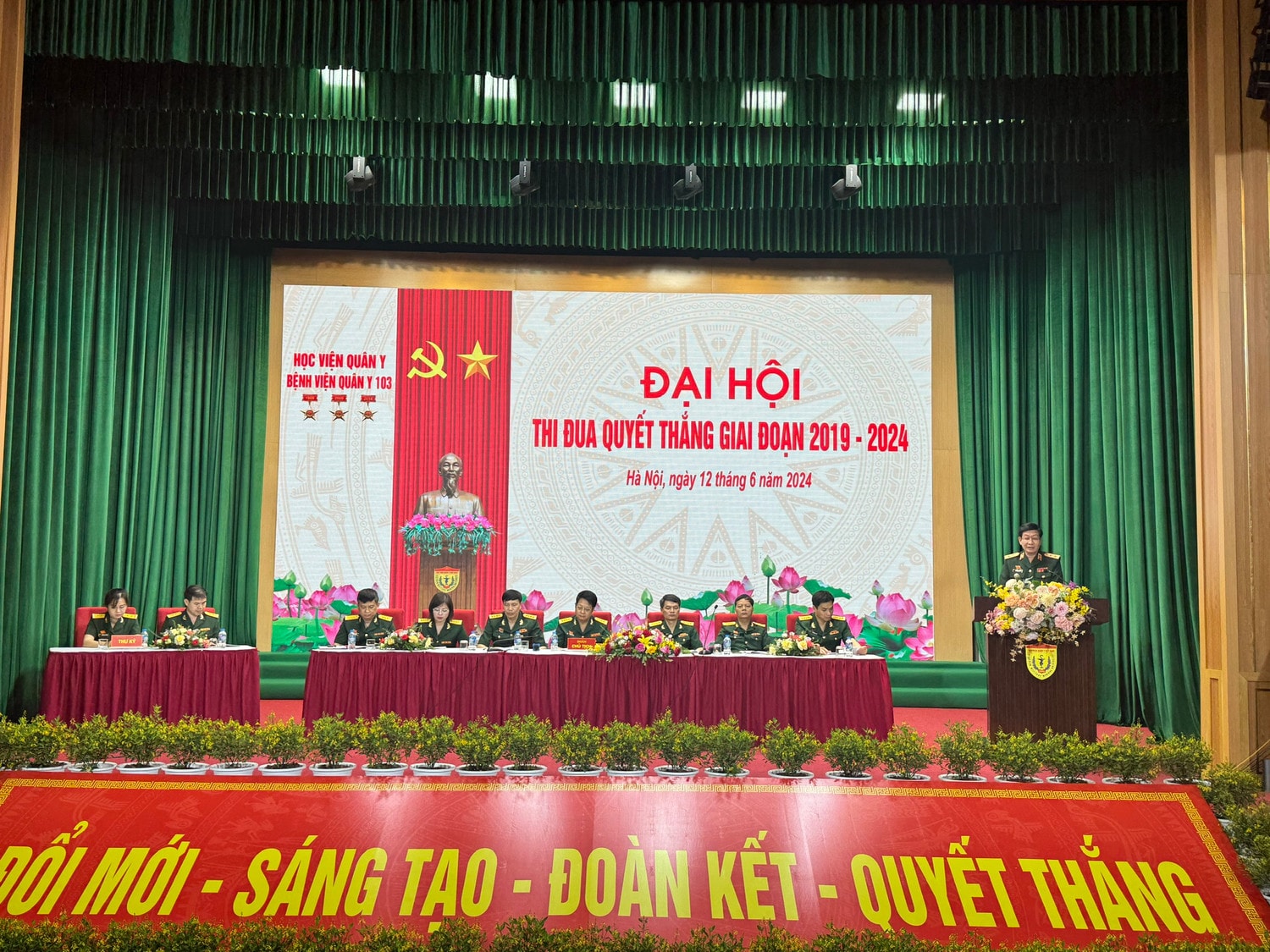 Bệnh viện Quân y 103: Tăng cường tuyên truyền, cổ động phong trào thi đua Quyết thắng, gương người tốt, việc tốt -0