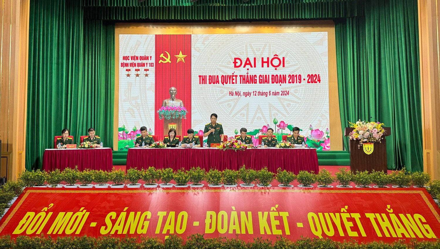 Bệnh viện Quân y 103: Tăng cường tuyên truyền, cổ động phong trào thi đua Quyết thắng, gương người tốt, việc tốt -0