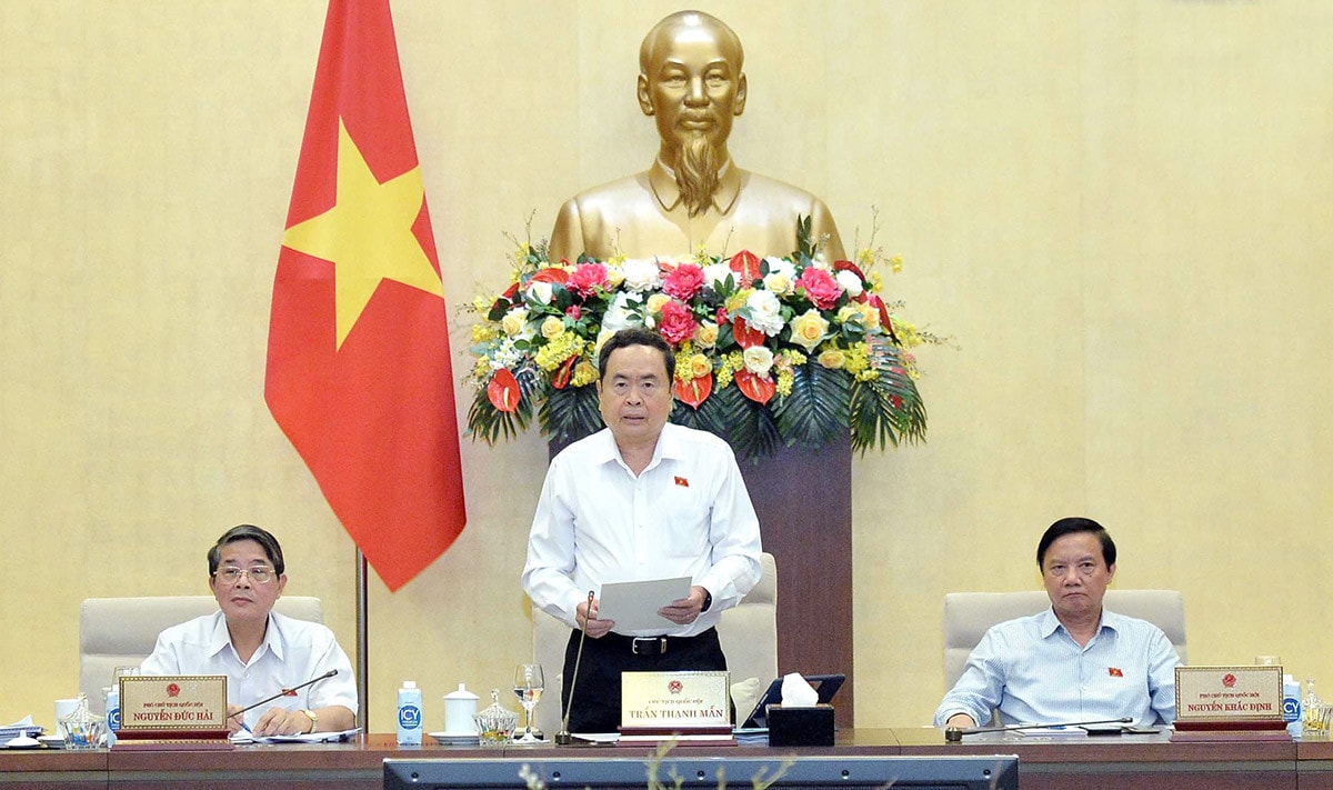 Chủ tịch Quốc hội Trần Thanh Mẫn: Tập trung cao độ, bảo đảm chất lượng cao nhất các dự án luật, dự thảo nghị quyết khi trình Quốc hội xem xét, thông qua -1