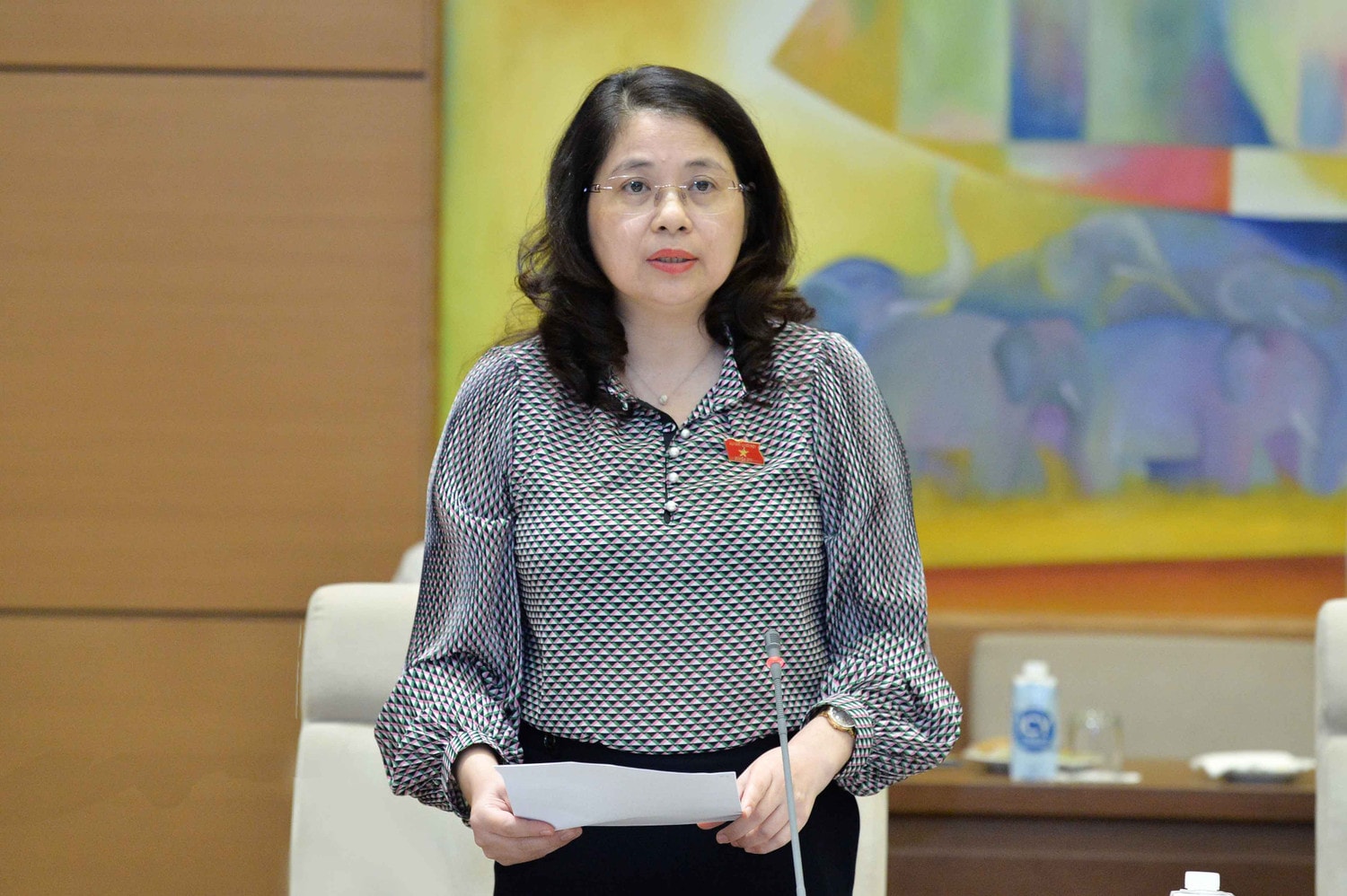 Phó Chủ tịch Quốc hội Nguyễn Khắc Định chủ trì phiên họp của Đoàn giám sát về đơn vị sự nghiệp công lập -0