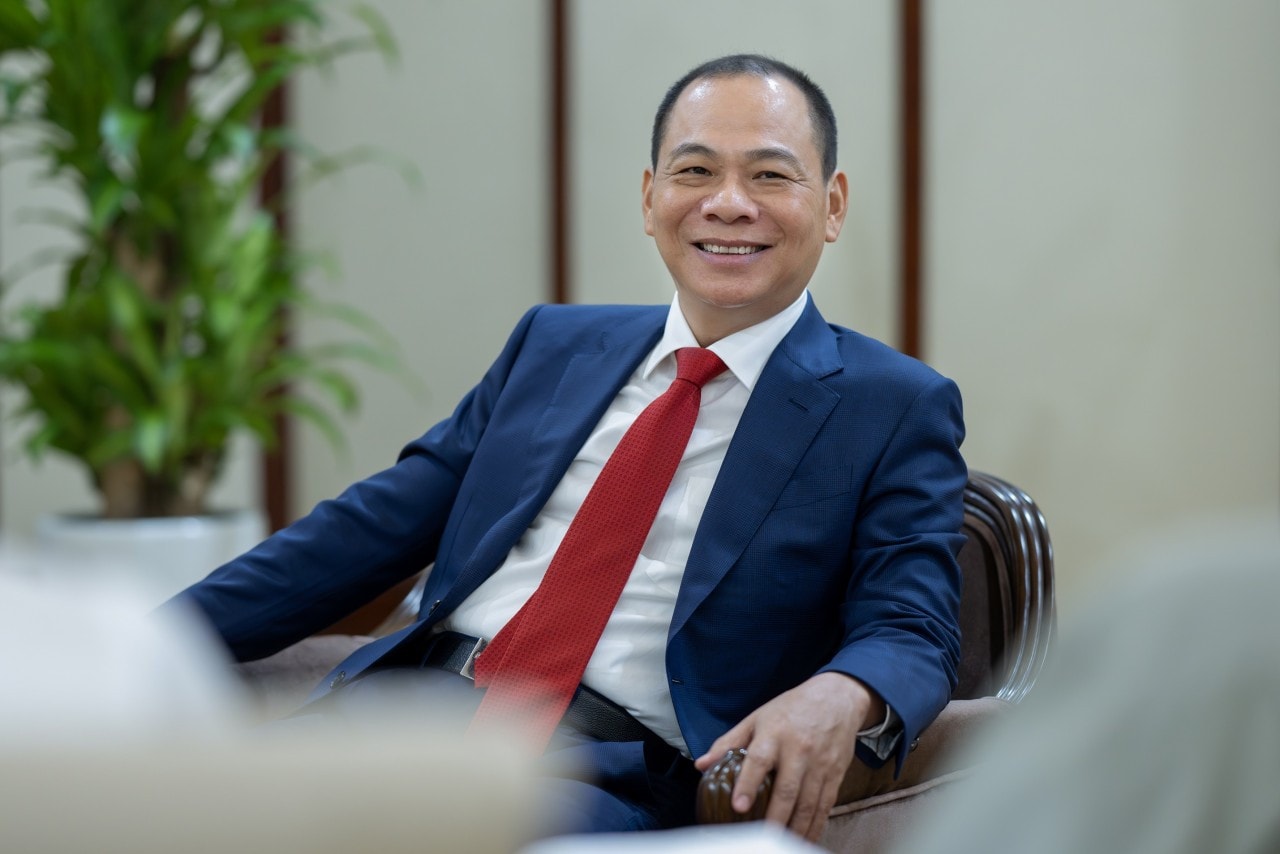 Tỷ phú Phạm Nhật Vượng: VinFast không chỉ là một dự án kinh doanh mà còn là một dự án cống hiến | Thời báo Tài chính Việt Nam