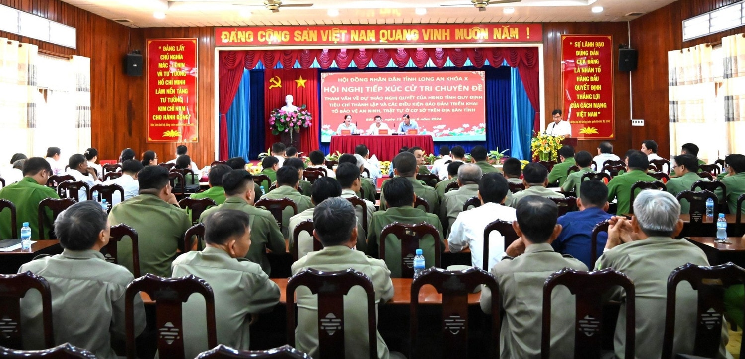 Lấy ý kiến Nhân dân về Tổ bảo vệ trật tự cơ sở -0