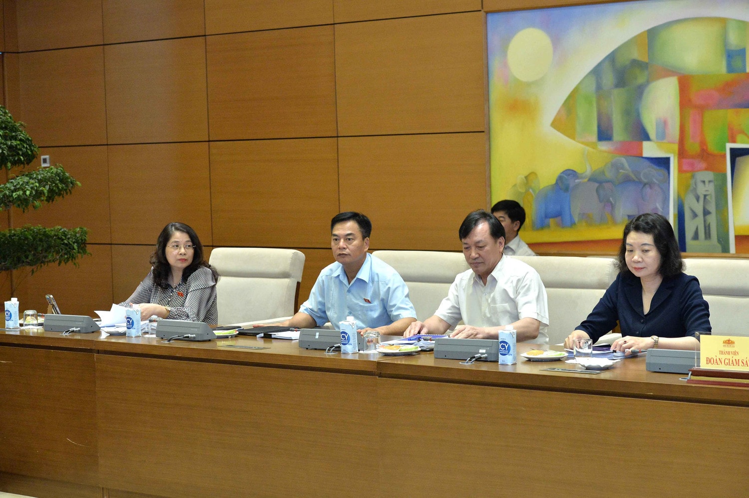 Phó Chủ tịch Quốc hội Nguyễn Khắc Định chủ trì phiên họp của Đoàn giám sát về đơn vị sự nghiệp công lập -0