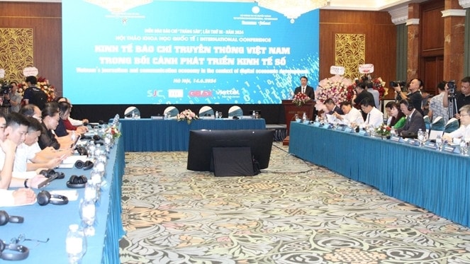 Hội thảo Kinh tế báo chi truyền thông Việt Nam trong bối cảnh phát triển kinh tế số