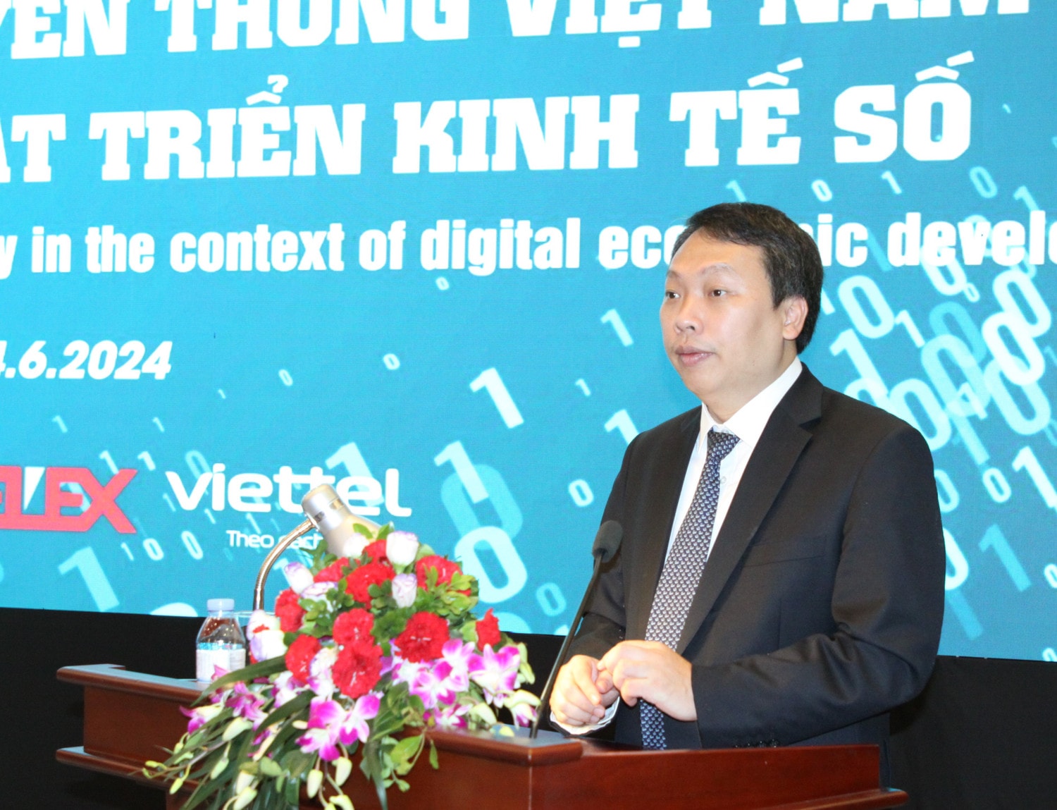 Thứ trưởng Bộ Thông tin và Truyền thông Nguyễn Huy Dũng phát biểu