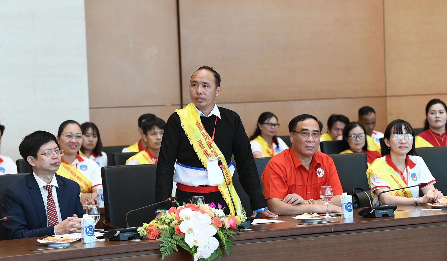 Chủ tịch Quốc hội Trần Thanh Mẫn: Cùng nhau lan tỏa tinh thần, nghĩa cử cao đẹp của hoạt động hiến máu tình nguyện -0