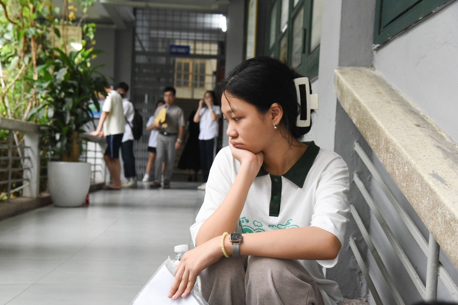 Hơn 4000 thí sinh bước vào thi tuyển lớp 10 Trường Nguyễn Tất Thành -0