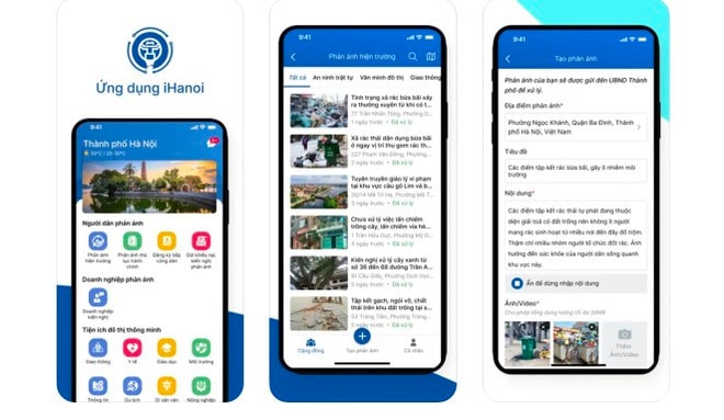 “iHaNoi” Ứng dụng Công dân Thủ đô số: Để chính quyền người dân và doanh nghiệp “gần” nhau hơn -0