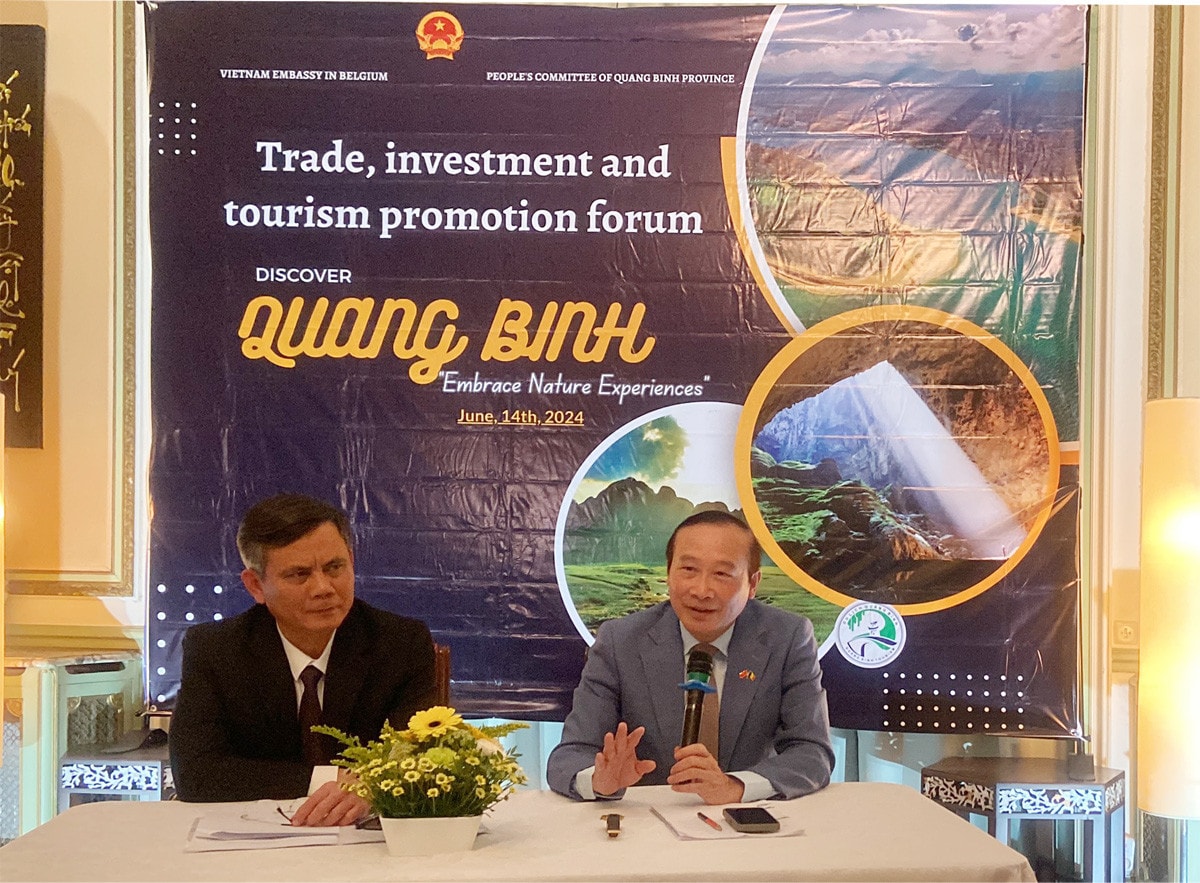 Du lịch Quảng Bình thu hút nhà đầu tư Bỉ và các nước Châu Âu -0