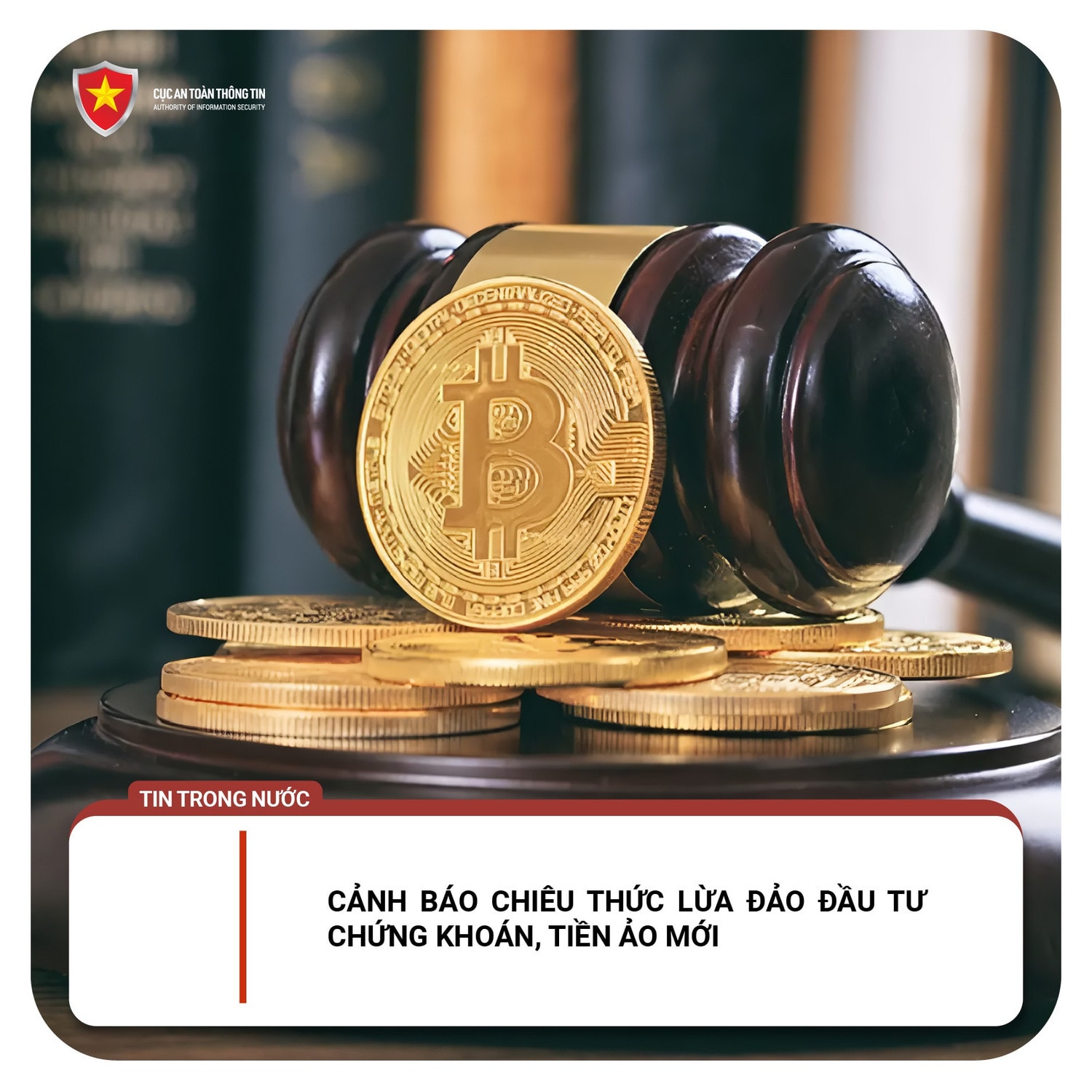 Cảnh báo chiêu thức lừa đảo đầu tư chứng khoán, tiền ảo -0