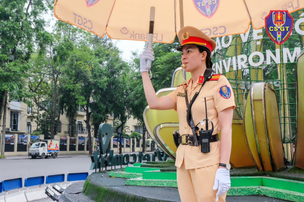 Phân luồng giao thông phục vụ Đoàn khách quốc tế sang thăm cấp Nhà nước -0
