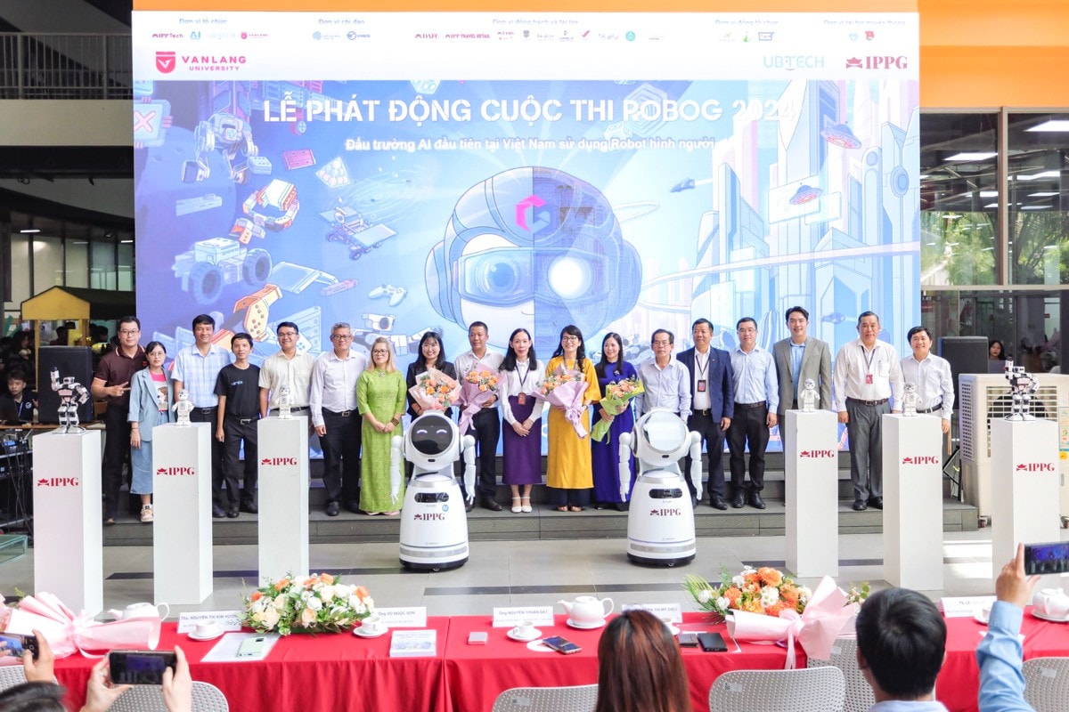 IPPG, UBTECH và Trường Đại học Văn Lang tổ chức Cuộc thi Robo G 2024 -1