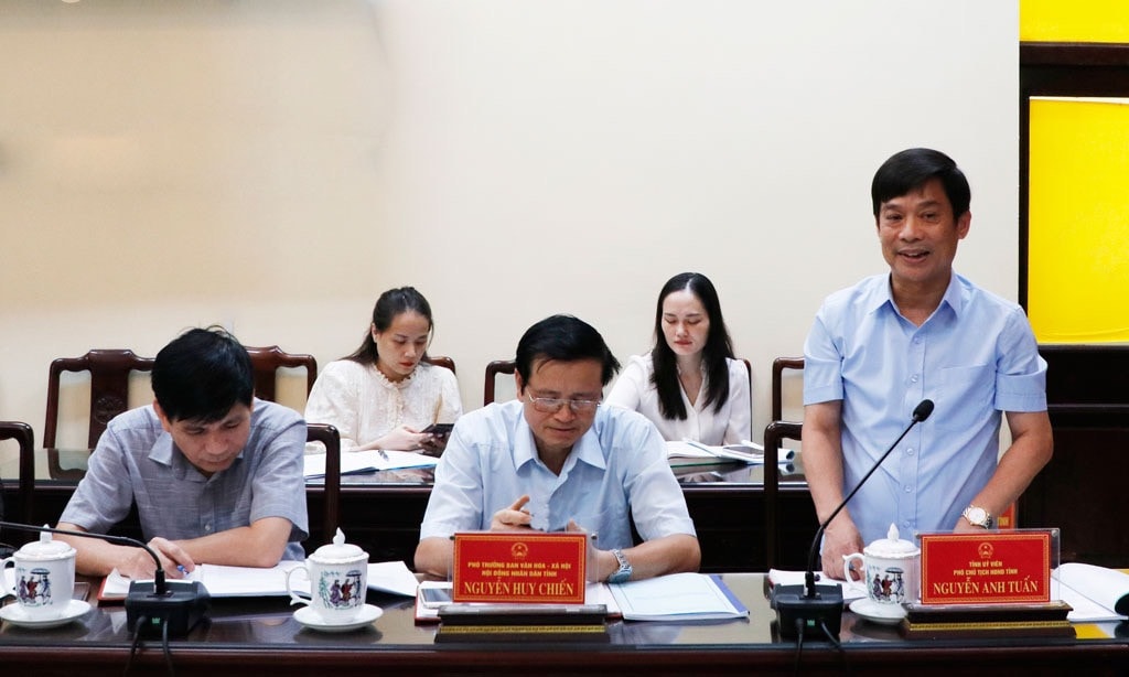 HĐND tỉnh thẩm tra nội dung lĩnh vực văn hóa – xã hội -0