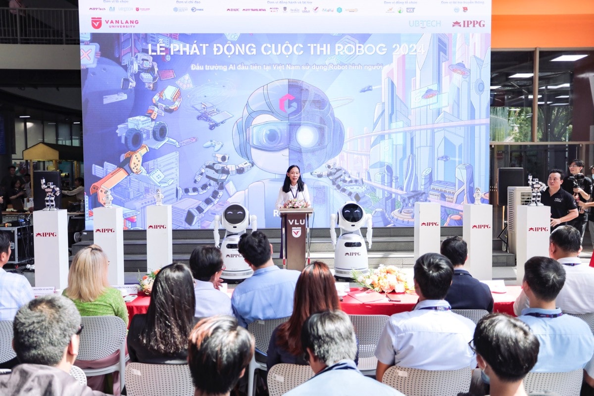 IPPG, UBTECH và Trường Đại học Văn Lang tổ chức Cuộc thi Robo G 2024 -0