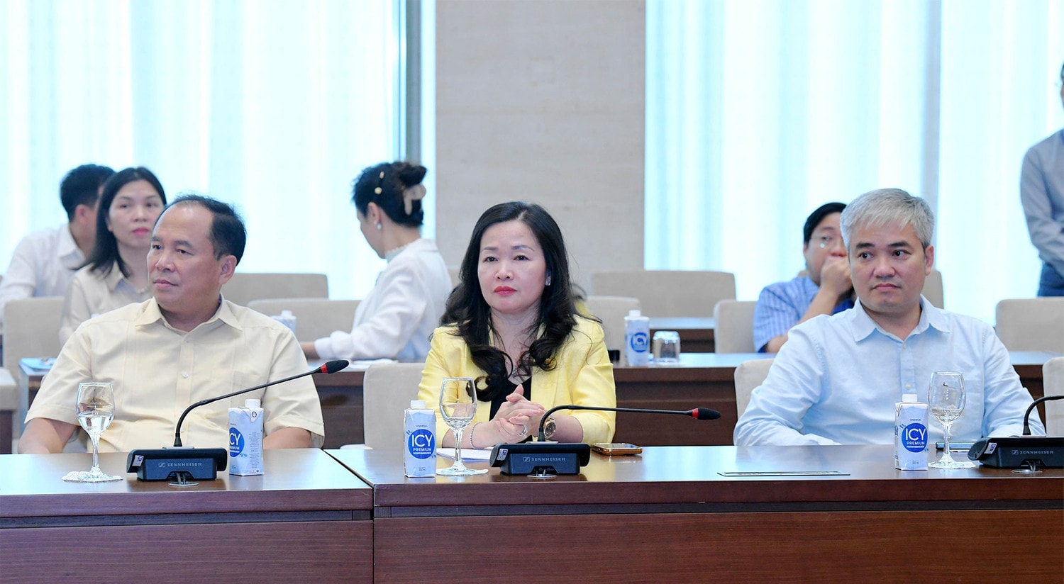 Chủ tịch Quốc hội Trần Thanh Mẫn: Tiếp tục thông tin kịp thời, có trọng tâm, trọng điểm, làm nổi bật những nét mới, các quyết sách của Quốc hội -0