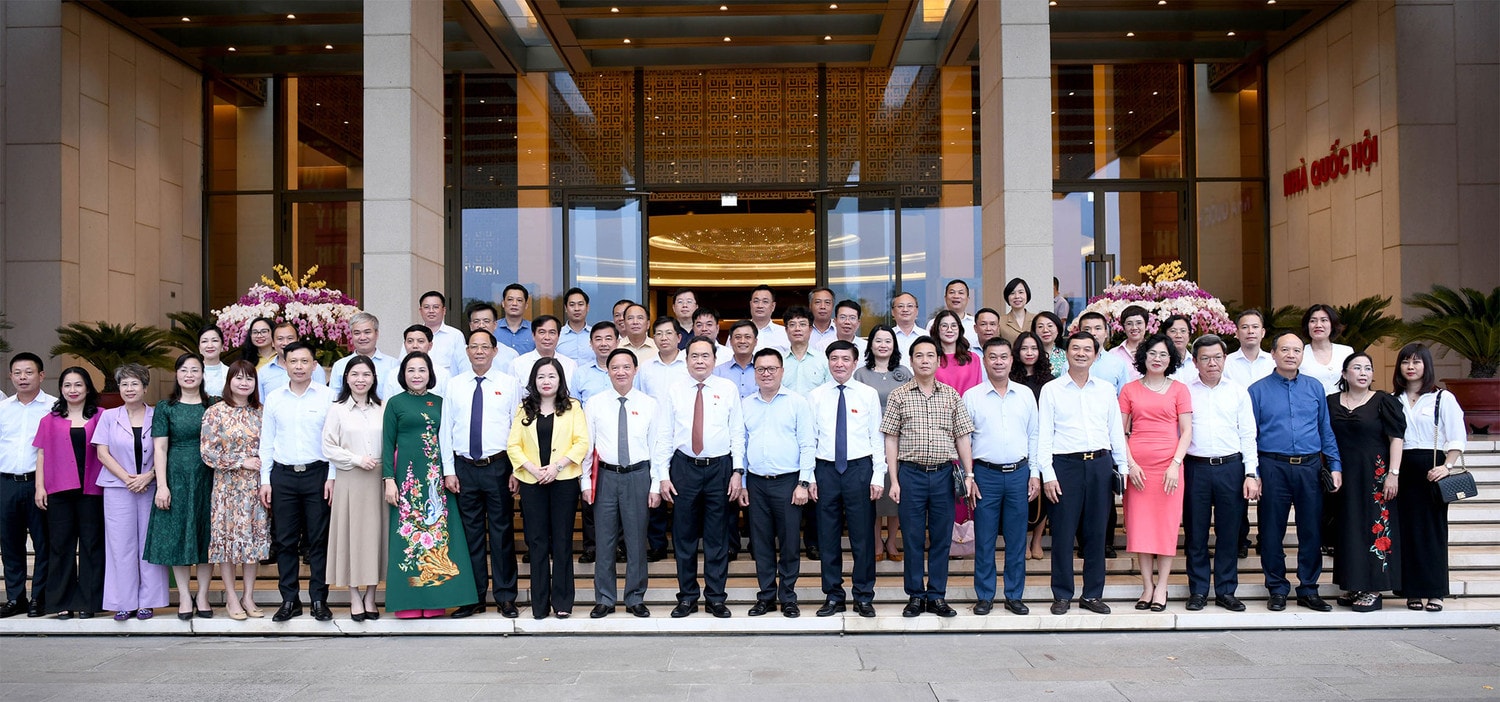 Chủ tịch Quốc hội Trần Thanh Mẫn: Tiếp tục thông tin kịp thời, có trọng tâm, trọng điểm, làm nổi bật những nét mới, các quyết sách của Quốc hội -0