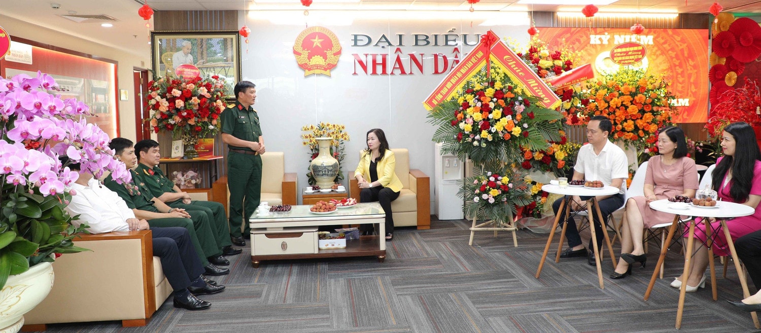 Lãnh đạo Đảng, Nhà nước và các bộ, ngành, địa phương chúc mừng Báo Đại biểu Nhân dân -0
