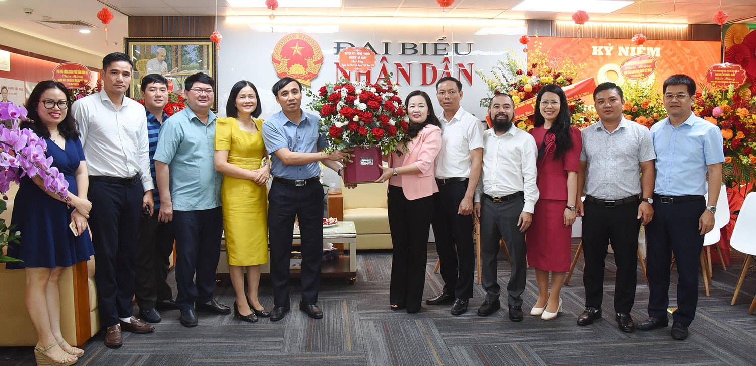 Lãnh đạo Quốc hội, các cơ quan của Quốc hội chúc mừng Báo Đại biểu Nhân dân -0