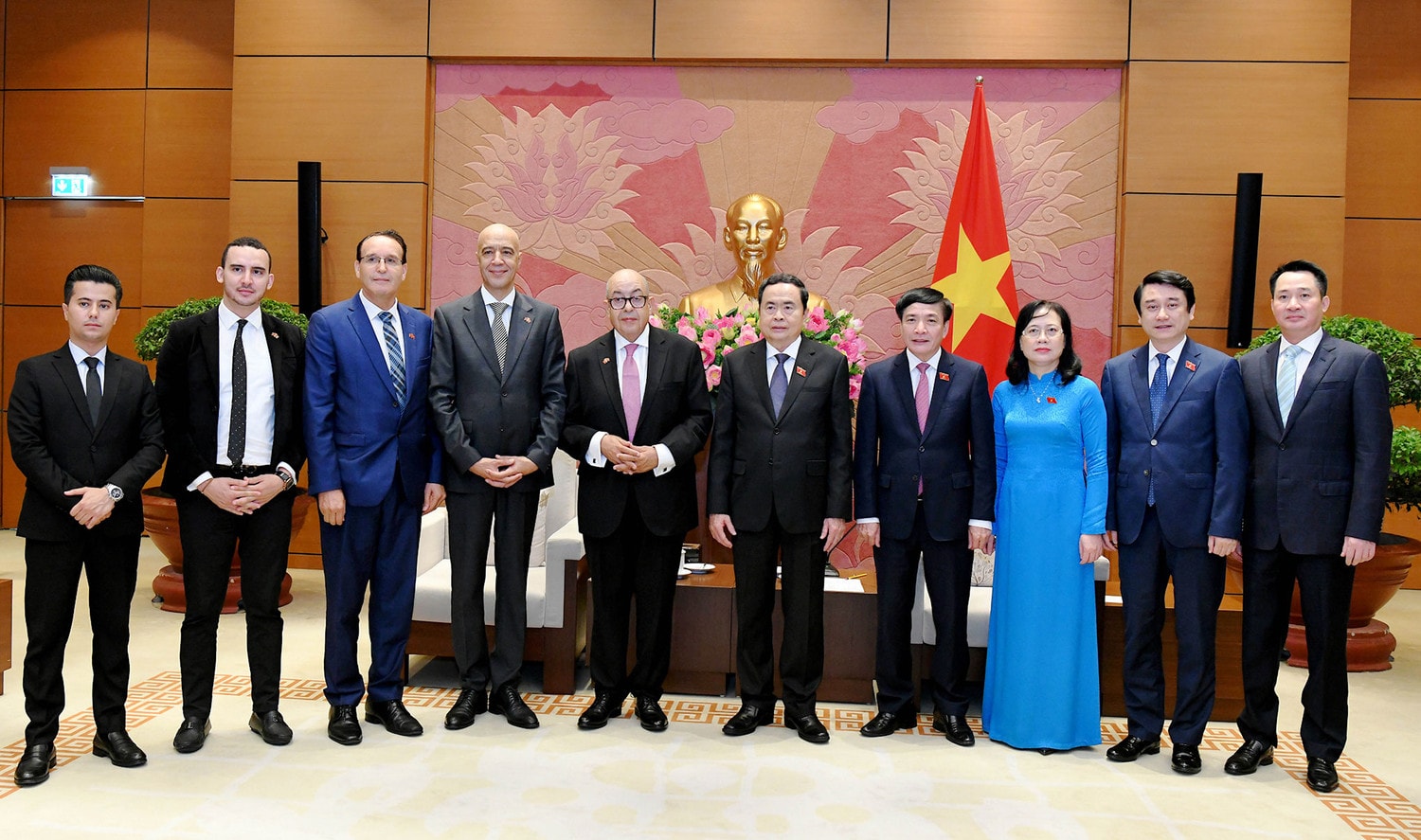 Chủ tịch Quốc hội Trần Thanh Mẫn tiếp Tổng Thư ký Hạ viện Morocco -0