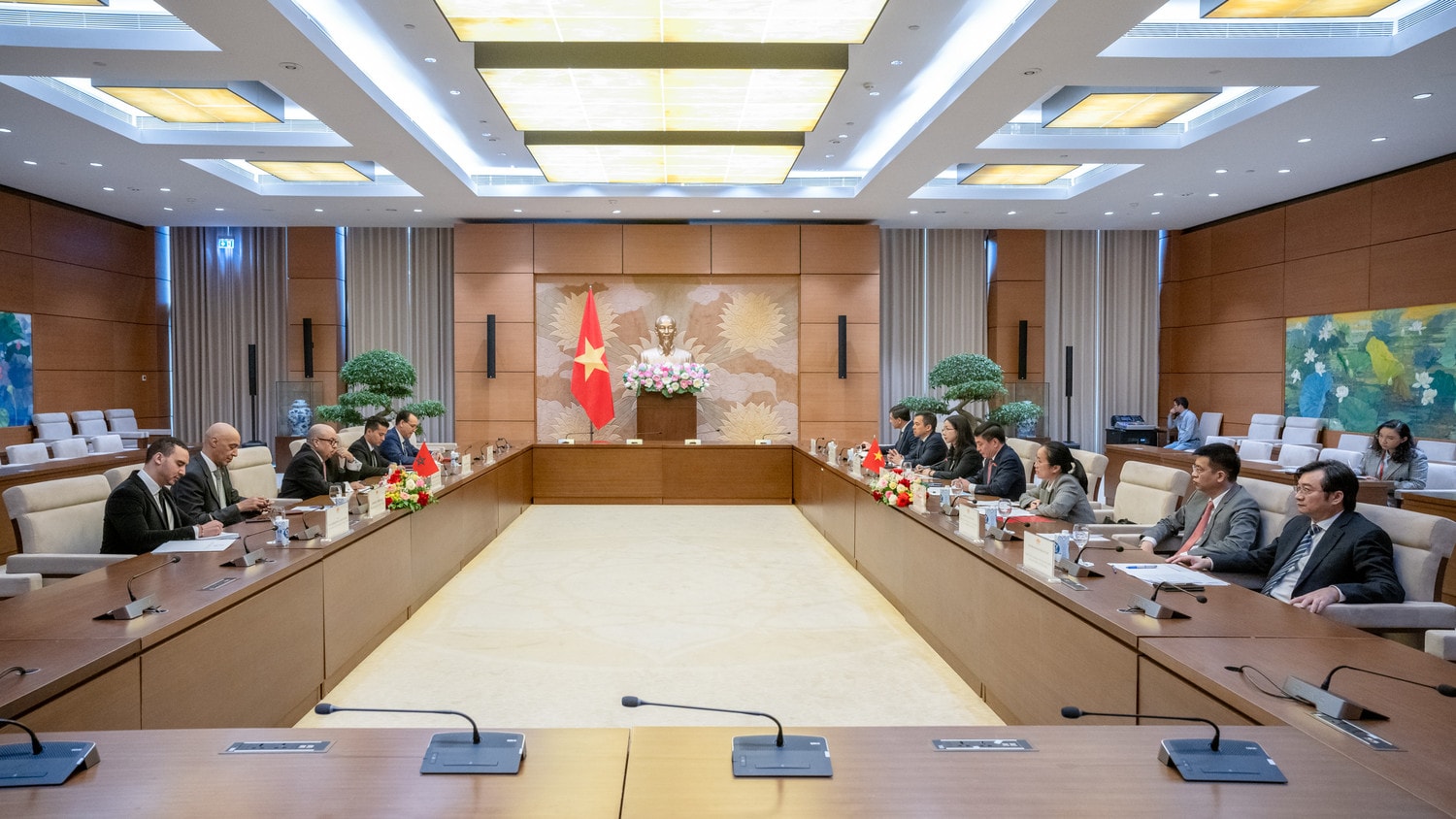 Quang cảnh Hội đàm
