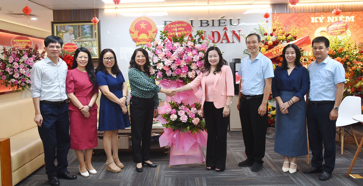 Lãnh đạo Quốc hội, các cơ quan của Quốc hội chúc mừng Báo Đại biểu Nhân dân -0