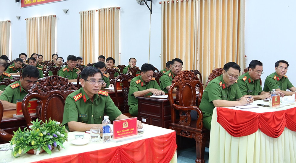 An Giang mở cao điểm trấn áp tội phạm ma tuý và tệ nạn xã hội