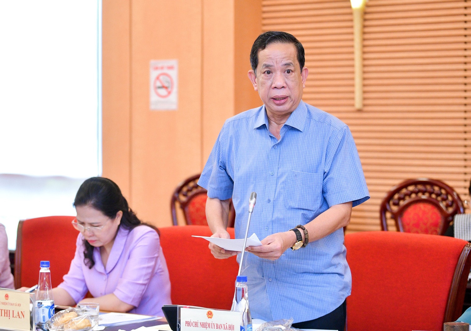 Phó Chủ nhiệm Ủy ban Xã hội Đặng Thuần Phong