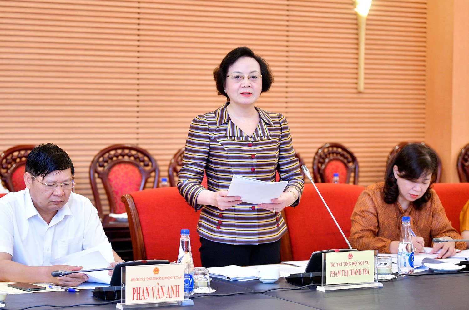 Bộ trưởng Bộ Nội vụ Phạm Thị Thanh Trà 