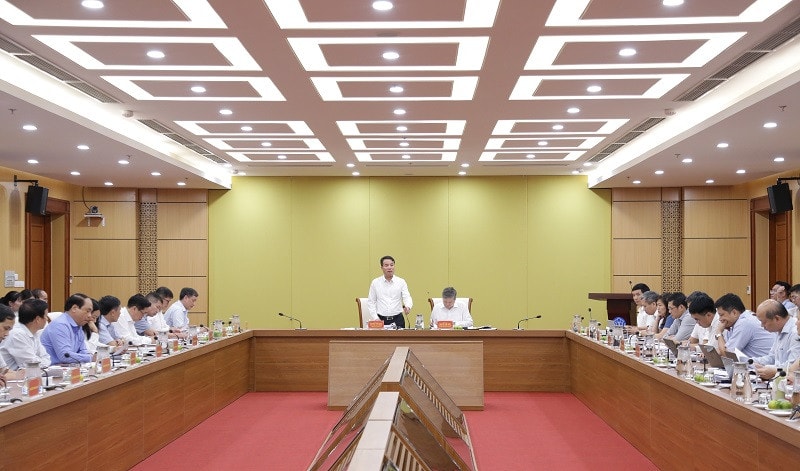 Toàn cảnh Buổi làm việc. Ảnh: BH