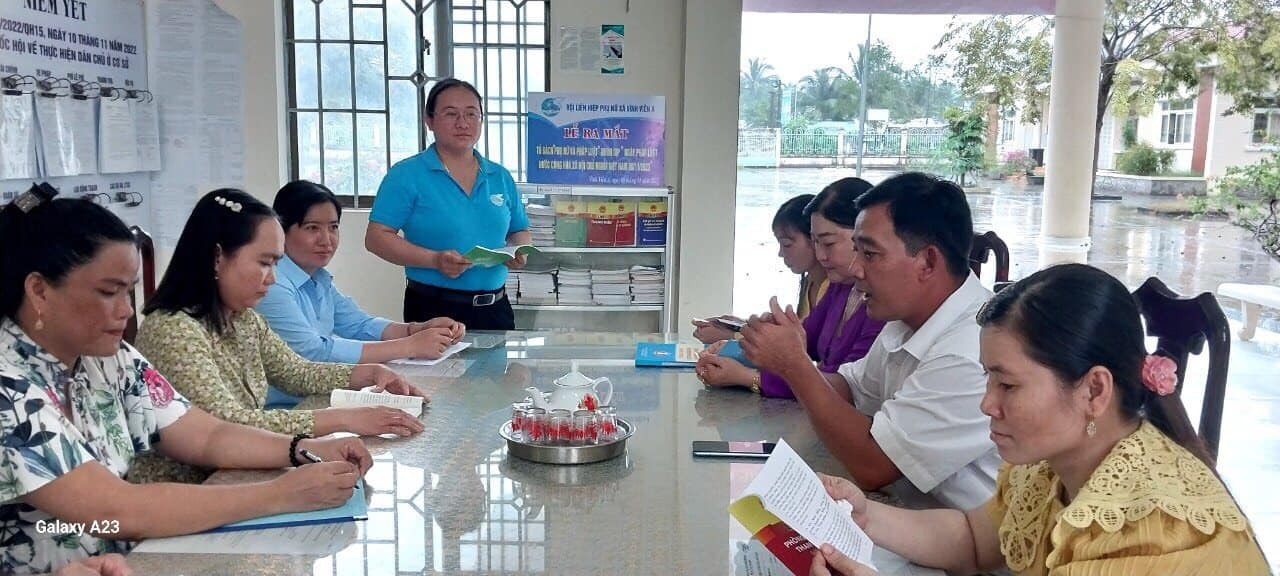 BHXH tỉnh Hậu Giang thực hiện công tác bình đẳng giới và Vì sự tiến bộ của phụ nữ năm 2024 -0