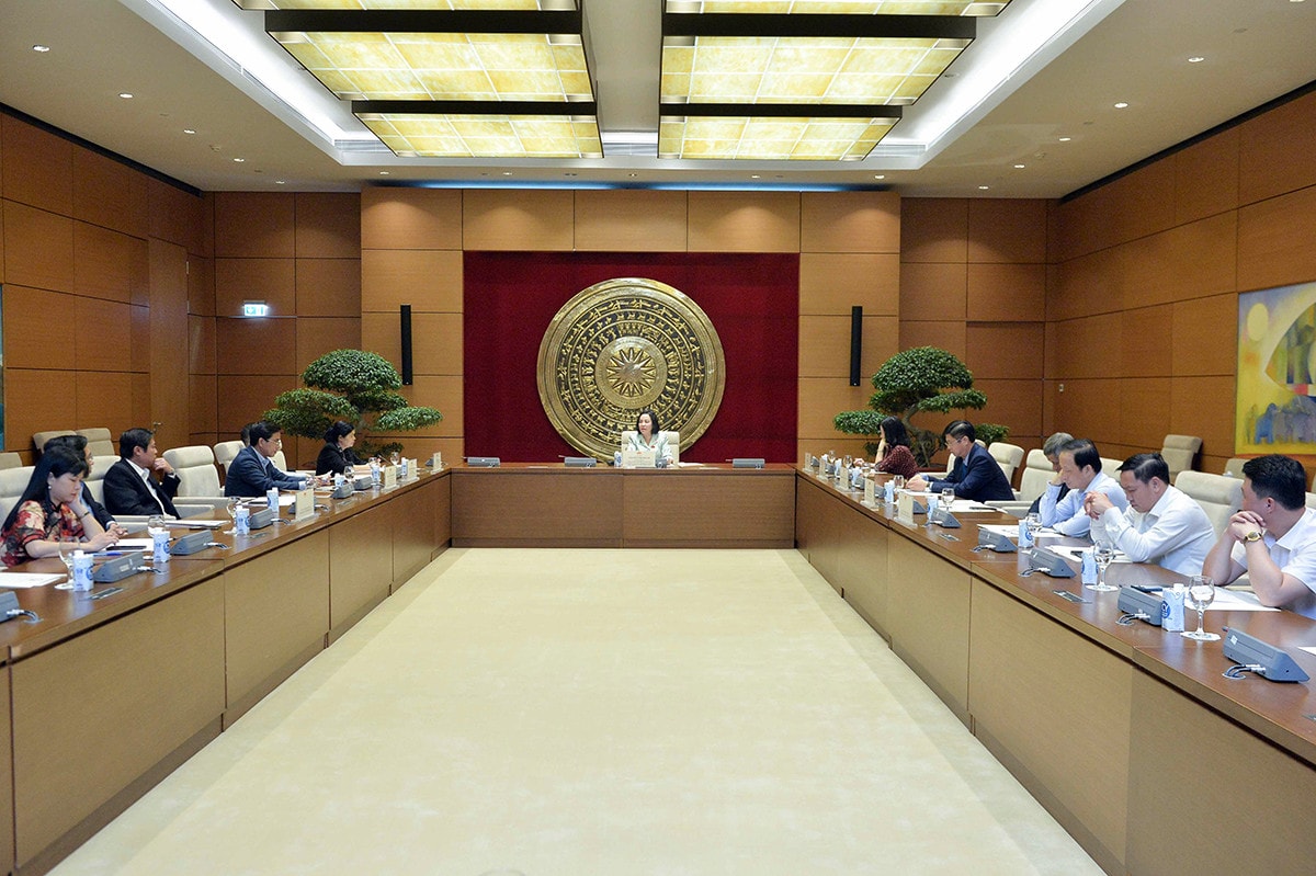 Phó Chủ tịch Quốc hội Nguyễn Thị Thanh gặp mặt Nhóm nghị sĩ hữu nghị Việt Nam - Hàn Quốc -3