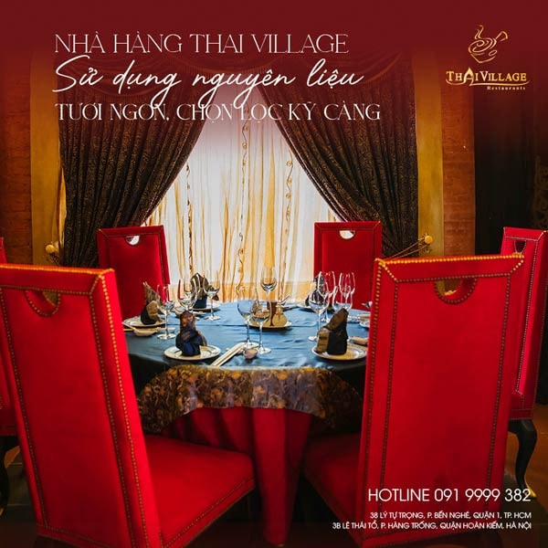 Nhà hàng bào ngư vi cá Thai Village giao hàng tận nơi -0